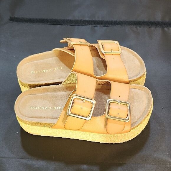BRAND NEW MADDEN GIRL WOMEN'S MORRA ESPADRILLE WEDGE SANDAL - Picture 5 of 14